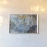 Carefree I by Jeanette Vertentes. shown as a paper print in a white frame. Available as a archival giclee rolled canvas, fine art paper, or poster print. SKU 103177i.