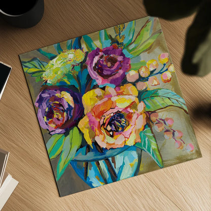 Coffee Break by Jeanette Vertentes. Shown as a detailed flat fine art print, highlighting archival giclee quality. Available as an archival giclee rolled canvas, fine art paper, or poster print. SKU 53179a.