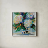 Courtesy by Jeanette Vertentes. Shown in a crisp white glass frame for a clean and minimalist style. Available as an archival giclee rolled canvas, fine art paper, or poster print. SKU 89210a.