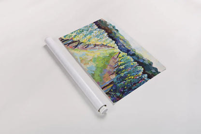 Dancing Legs by Jeanette Vertentes. shown as a rolled paper print. Available as archival giclee rolled canvas, fine art paper, or poster print. SKU 70558i.