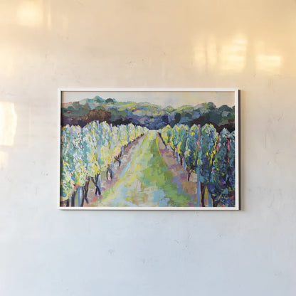 Dancing Legs by Jeanette Vertentes. shown as a paper print in a white frame. Available as a archival giclee rolled canvas, fine art paper, or poster print. SKU 70558i.