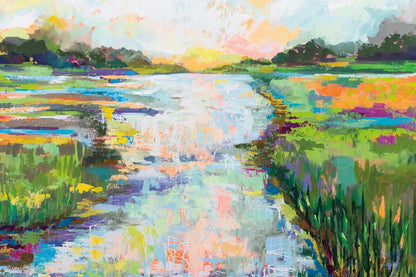 Dancing Light Crop by Jeanette Vertentes. SKU 66278i. Archival Giclee Fine art print for wall decor.