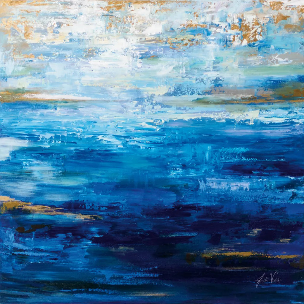 Deep Blue by Jeanette Vertentes. SKU 78294a. Archival Giclee Fine art print for wall decor.