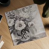 Delighted Neutral by Jeanette Vertentes. Shown as a detailed flat fine art print, highlighting archival giclee quality. Available as an archival giclee rolled canvas, fine art paper, or poster print. SKU 54800a.