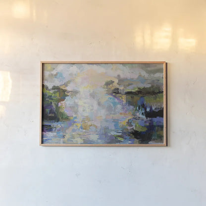 Dream by Jeanette Vertentes. shown as a paper print in a natural frame. Available as a archival giclee rolled canvas, fine art paper, or poster print. SKU 92255i.