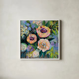 Dreamy by Jeanette Vertentes. Shown in a crisp white glass frame for a clean and minimalist style. Available as an archival giclee rolled canvas, fine art paper, or poster print. SKU 53177a.