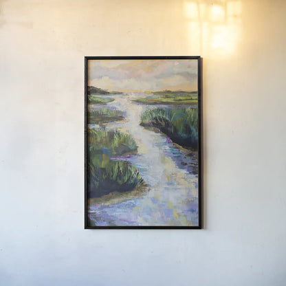 Escape by Jeanette Vertentes. shown as a paper print in a black flame. Available as a archival giclee rolled canvas, fine art paper, or poster print. SKU 92256h.