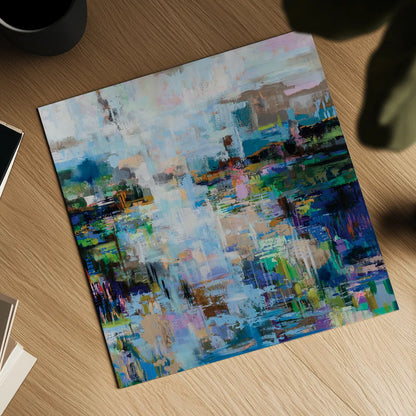 Evolving by Jeanette Vertentes. Shown as a detailed flat fine art print, highlighting archival giclee quality. Available as an archival giclee rolled canvas, fine art paper, or poster print. SKU 86791a.