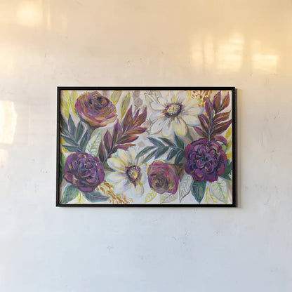 Festive Season I by Jeanette Vertentes. shown as a paper print in a black flame. Available as a archival giclee rolled canvas, fine art paper, or poster print. SKU 59398i.