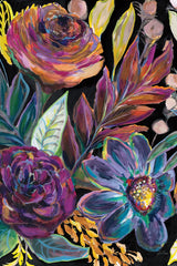 Festive Season I Black Crop I by Jeanette Vertentes. SKU 72292h. Archival Giclee Fine art print for wall decor.