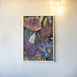 Festive Season I Black Crop I by Jeanette Vertentes. shown as a paper print in a white frame. Available as a archival giclee rolled canvas, fine art paper, or poster print. SKU 72292h.