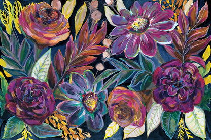 Festive Season I Dark by Jeanette Vertentes. SKU 61317i. Archival Giclee Fine art print for wall decor.