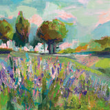Field of Flowers by Jeanette Vertentes. SKU 59574a. Archival Giclee Fine art print for wall decor.