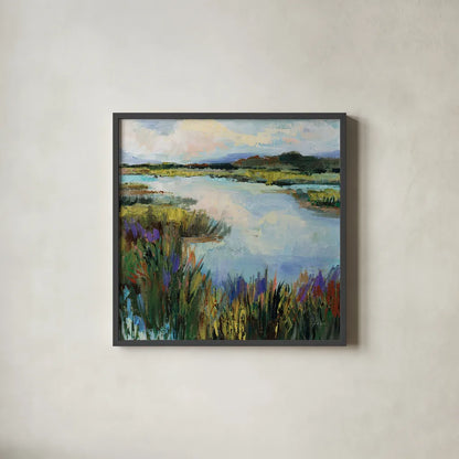Found by Jeanette Vertentes. Shown in a sleek black glass frame for a contemporary gallery look. Available as an archival giclee rolled canvas, fine art paper, or poster print. SKU 89216a.