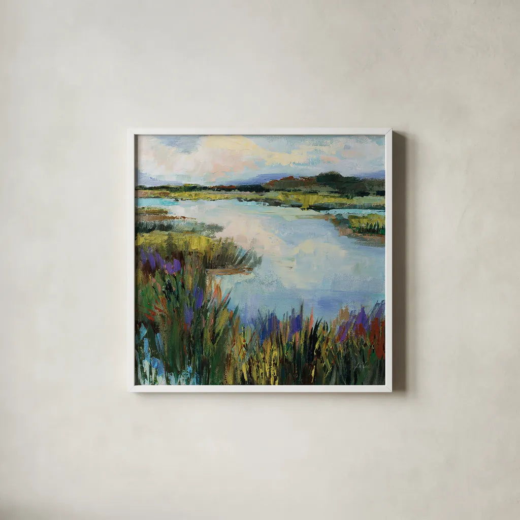 Found by Jeanette Vertentes. Shown in a crisp white glass frame for a clean and minimalist style. Available as an archival giclee rolled canvas, fine art paper, or poster print. SKU 89216a.