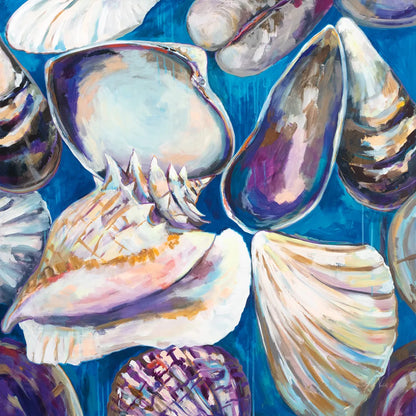 From the Beach by Jeanette Vertentes. SKU 61462a. Archival Giclee Fine art print for wall decor.