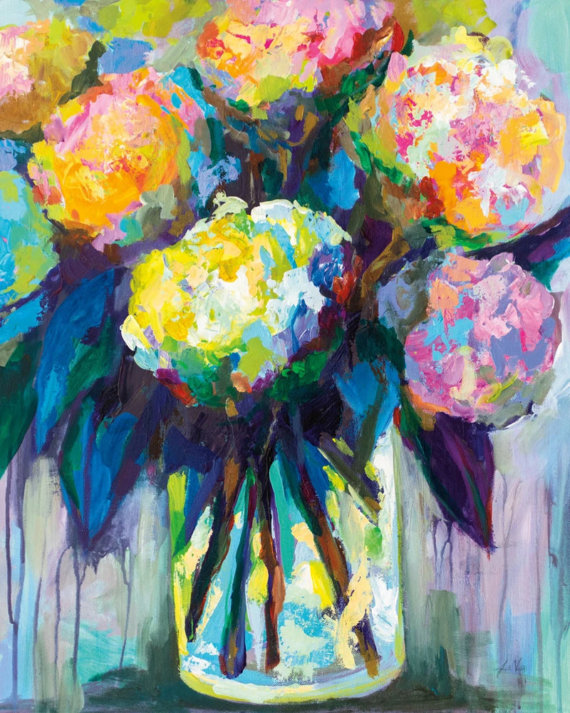 Full of Hydrangeas by Jeanette Vertentes