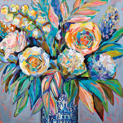 Ginger Party by Jeanette Vertentes. SKU 74812a. Archival Giclee Fine art print for wall decor.