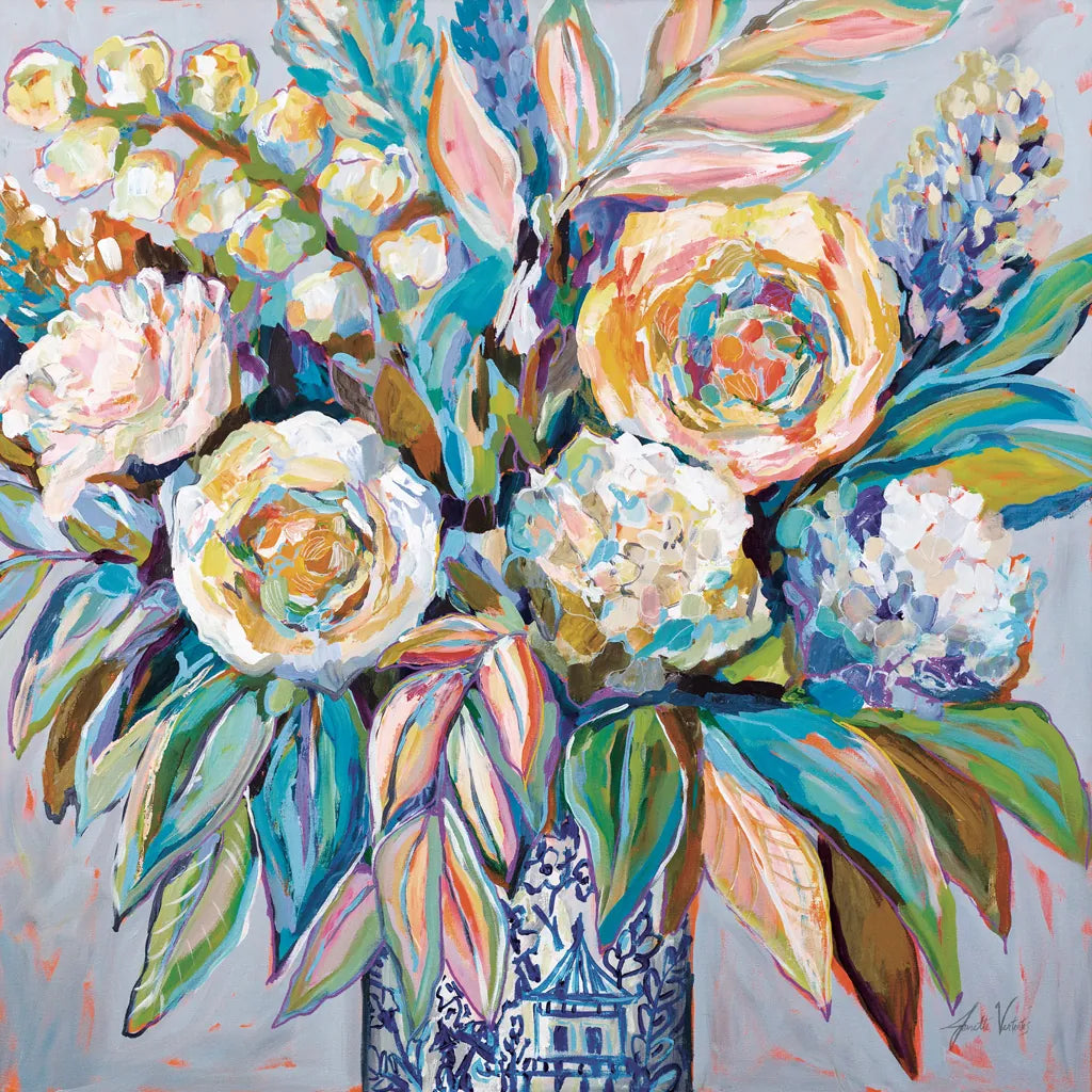 Ginger Party Light by Jeanette Vertentes. SKU 75826a. Archival Giclee Fine art print for wall decor.