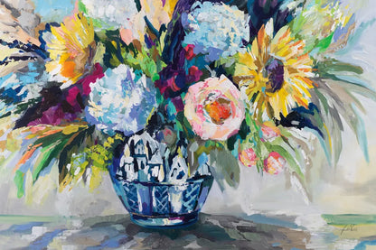 Ginger Pop by Jeanette Vertentes. SKU 93139i. Archival Giclee Fine art print for wall decor.