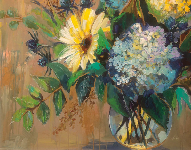 Glass Floral by Jeanette Vertentes