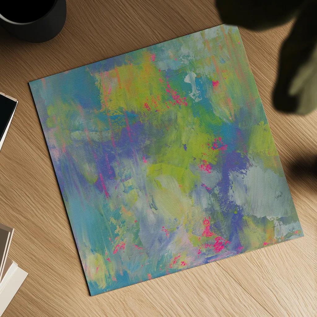 Glee by Jeanette Vertentes. Shown as a detailed flat fine art print, highlighting archival giclee quality. Available as an archival giclee rolled canvas, fine art paper, or poster print. SKU 55479a.