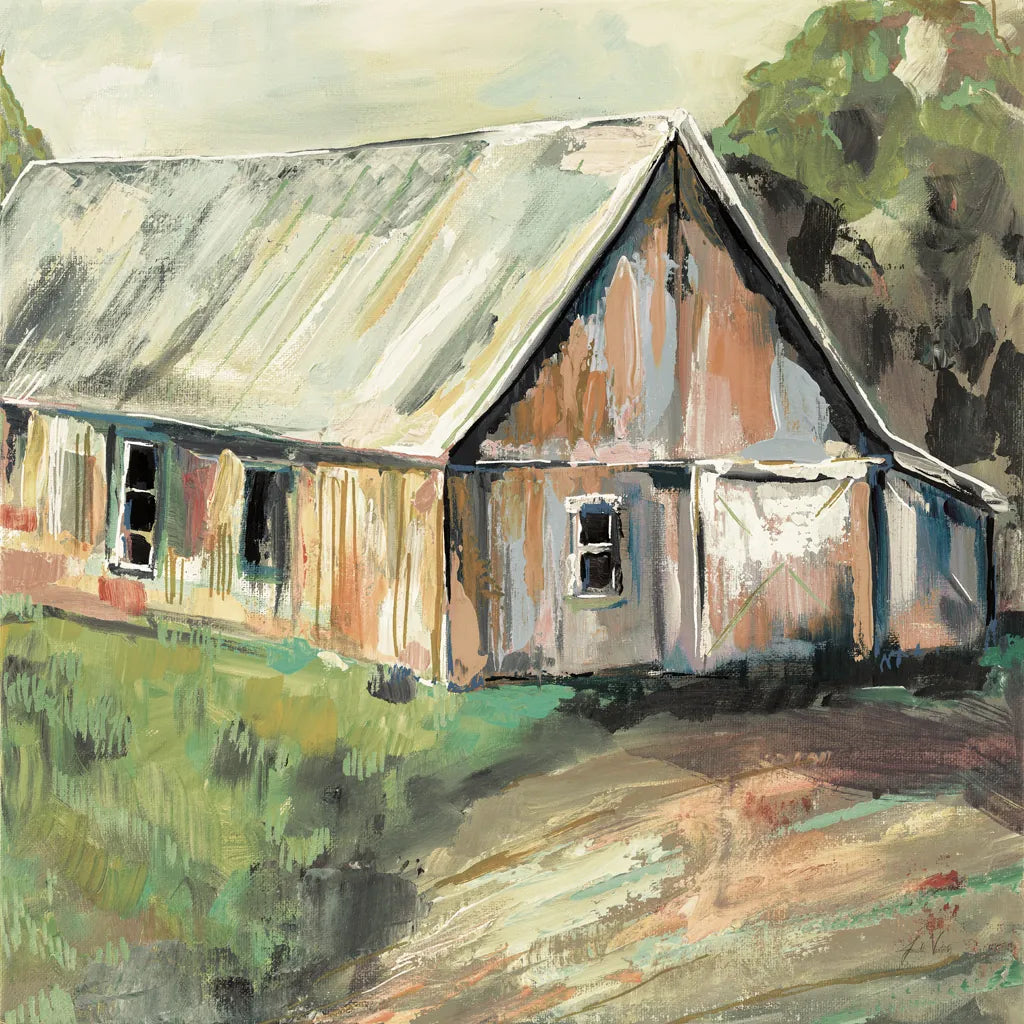 Going to the Country I Earth by Jeanette Vertentes. SKU 56474a. Archival Giclee Fine art print for wall decor.