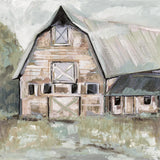 Going to the Country II Neutral by Jeanette Vertentes. SKU 53452a. Archival Giclee Fine art print for wall decor.