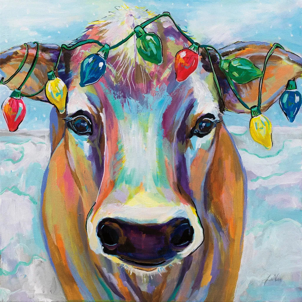 Holiday Beau by Jeanette Vertentes. SKU 58755a. Archival Giclee Fine art print for wall decor.