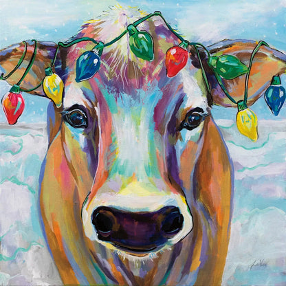 Holiday Beau by Jeanette Vertentes. SKU 58755a. Archival Giclee Fine art print for wall decor.