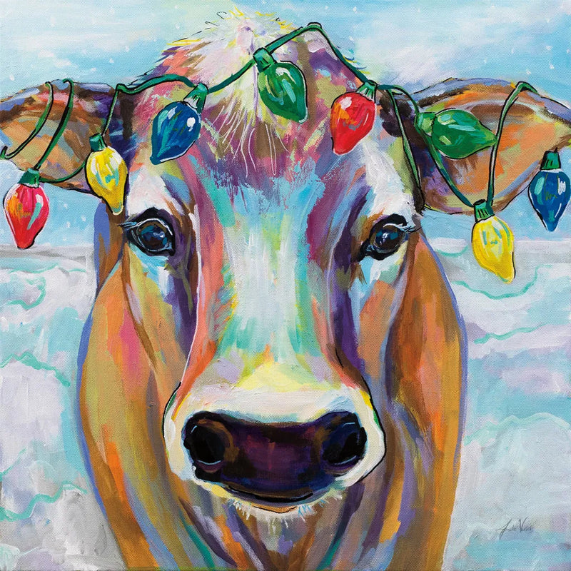 Holiday Beau by Jeanette Vertentes. SKU 58755a. Archival Giclee Fine art print for wall decor.