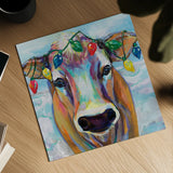 Holiday Beau by Jeanette Vertentes. Shown as a detailed flat fine art print, highlighting archival giclee quality. Available as an archival giclee rolled canvas, fine art paper, or poster print. SKU 58755a.