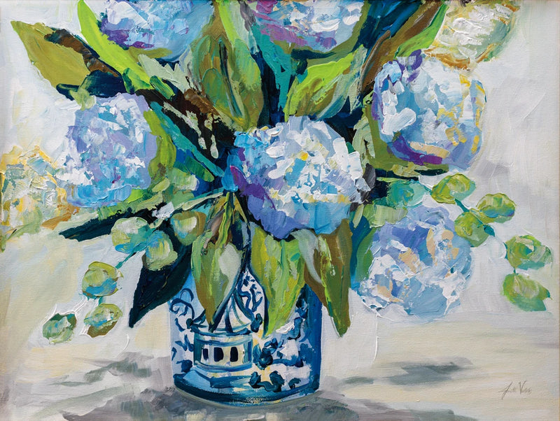 Hydrangea Blue by Jeanette Vertentes