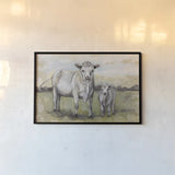 Idyllic by Jeanette Vertentes. shown as a paper print in a black flame. Available as a archival giclee rolled canvas, fine art paper, or poster print. SKU 61286i.