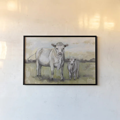 Idyllic by Jeanette Vertentes. shown as a paper print in a black flame. Available as a archival giclee rolled canvas, fine art paper, or poster print. SKU 61286i.