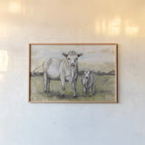 Idyllic by Jeanette Vertentes. shown as a paper print in a natural frame. Available as a archival giclee rolled canvas, fine art paper, or poster print. SKU 61286i.
