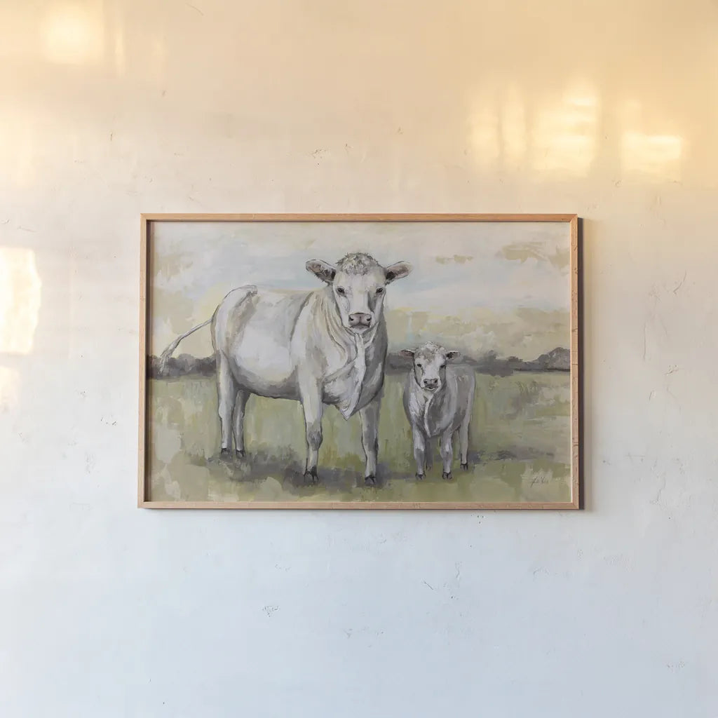 Idyllic by Jeanette Vertentes. shown as a paper print in a natural frame. Available as a archival giclee rolled canvas, fine art paper, or poster print. SKU 61286i.