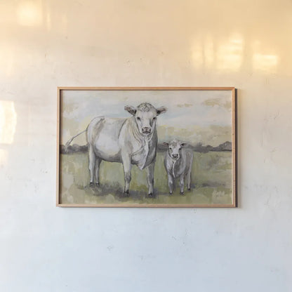 Idyllic by Jeanette Vertentes. shown as a paper print in a natural frame. Available as a archival giclee rolled canvas, fine art paper, or poster print. SKU 61286i.