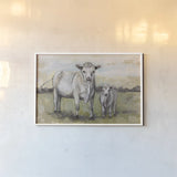 Idyllic by Jeanette Vertentes. shown as a paper print in a white frame. Available as a archival giclee rolled canvas, fine art paper, or poster print. SKU 61286i.