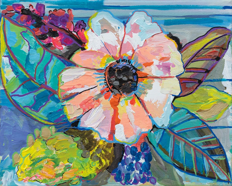 Island Flowers by Jeanette Vertentes