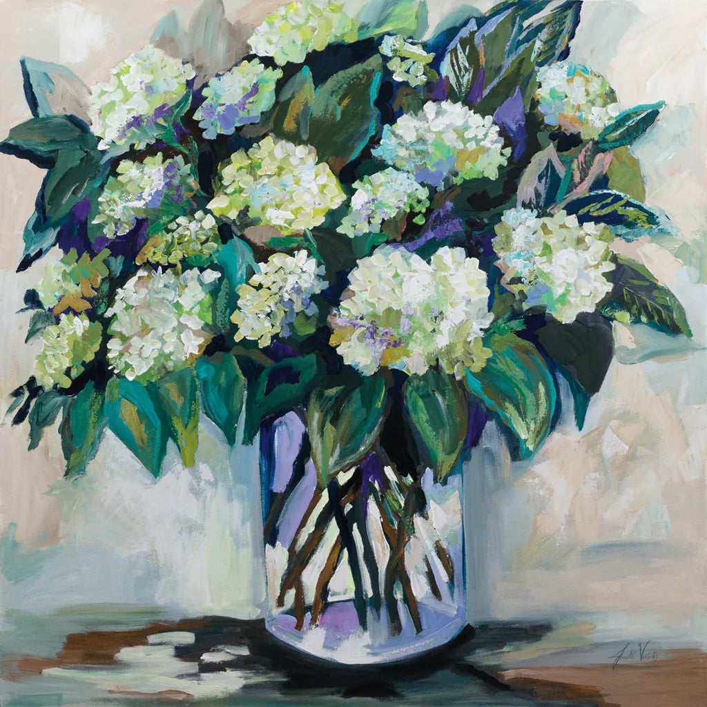 Jaimes Bouquet by Jeanette Vertentes. SKU 87800a. Archival Giclee Fine art print for wall decor.