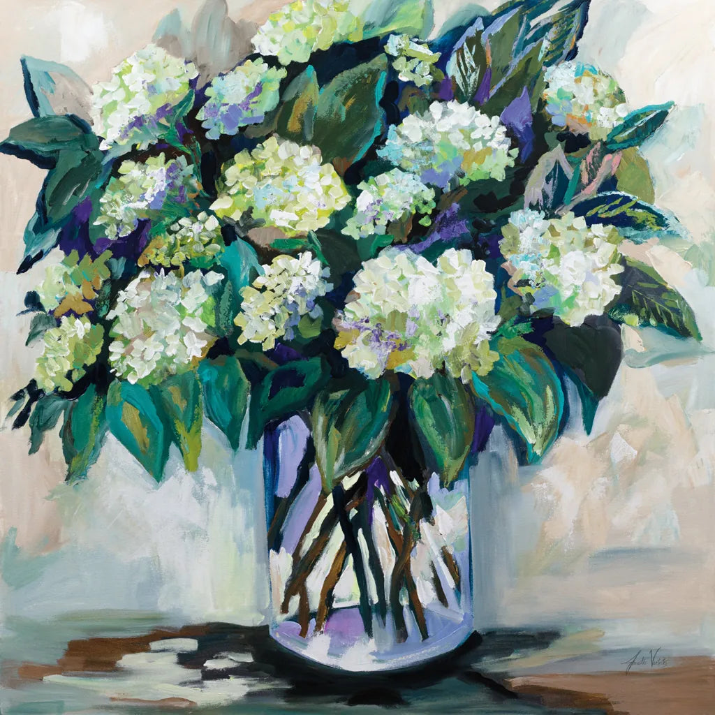 Jaimes Bouquet by Jeanette Vertentes. SKU 88567a. Archival Giclee Fine art print for wall decor.