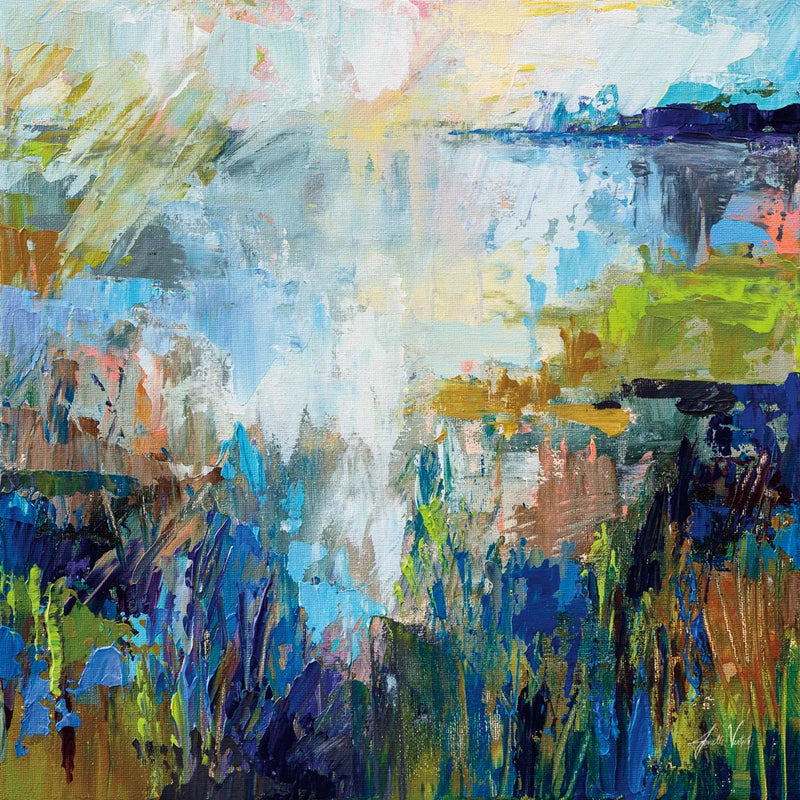 Journey by Jeanette Vertentes. SKU 83802a. Archival Giclee Fine art print for wall decor.