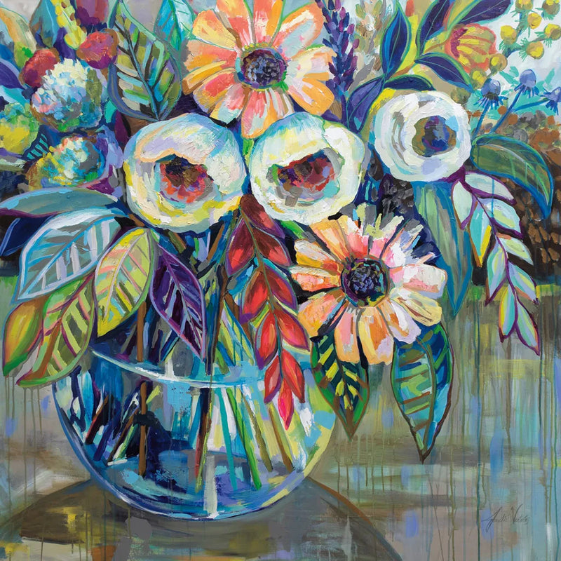 Joy by Jeanette Vertentes. SKU 53467a. Archival Giclee Fine art print for wall decor.