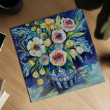 Joyful by Jeanette Vertentes. Shown as a detailed flat fine art print, highlighting archival giclee quality. Available as an archival giclee rolled canvas, fine art paper, or poster print. SKU 103160a.