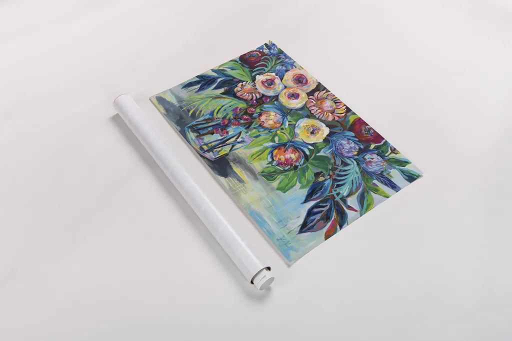 Key West Crop by Jeanette Vertentes. shown as a rolled paper print. Available as archival giclee rolled canvas, fine art paper, or poster print. SKU 54406i.