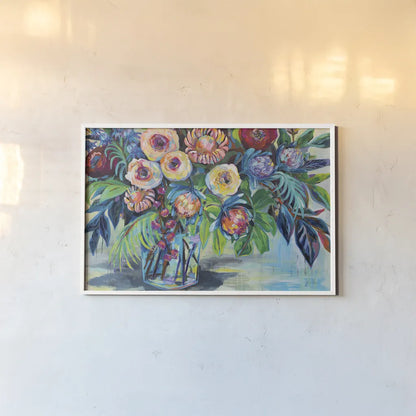 Key West Crop by Jeanette Vertentes. shown as a paper print in a white frame. Available as a archival giclee rolled canvas, fine art paper, or poster print. SKU 54406i.
