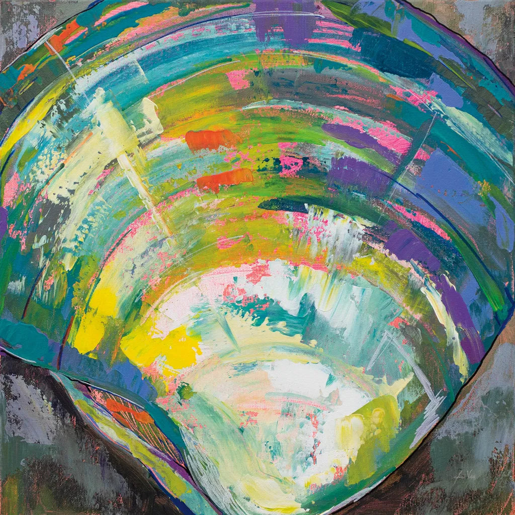 Lilly Quahog by Jeanette Vertentes. SKU 55493a. Archival Giclee Fine art print for wall decor.