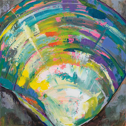 Lilly Quahog by Jeanette Vertentes. SKU 55493a. Archival Giclee Fine art print for wall decor.