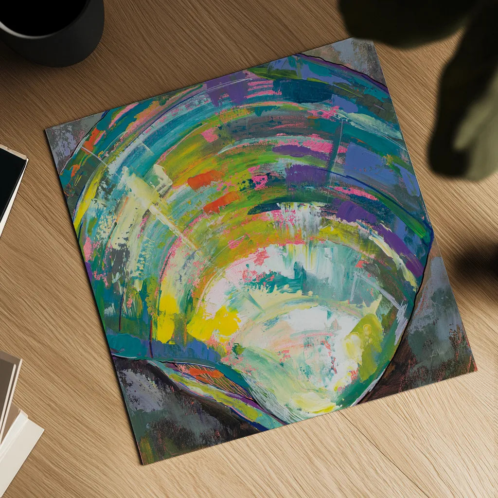 Lilly Quahog by Jeanette Vertentes. Shown as a detailed flat fine art print, highlighting archival giclee quality. Available as an archival giclee rolled canvas, fine art paper, or poster print. SKU 55493a.